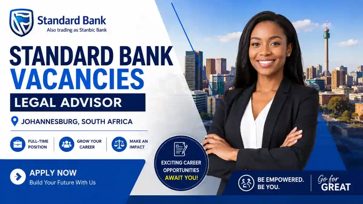 Standard Bank Vacancies 2026