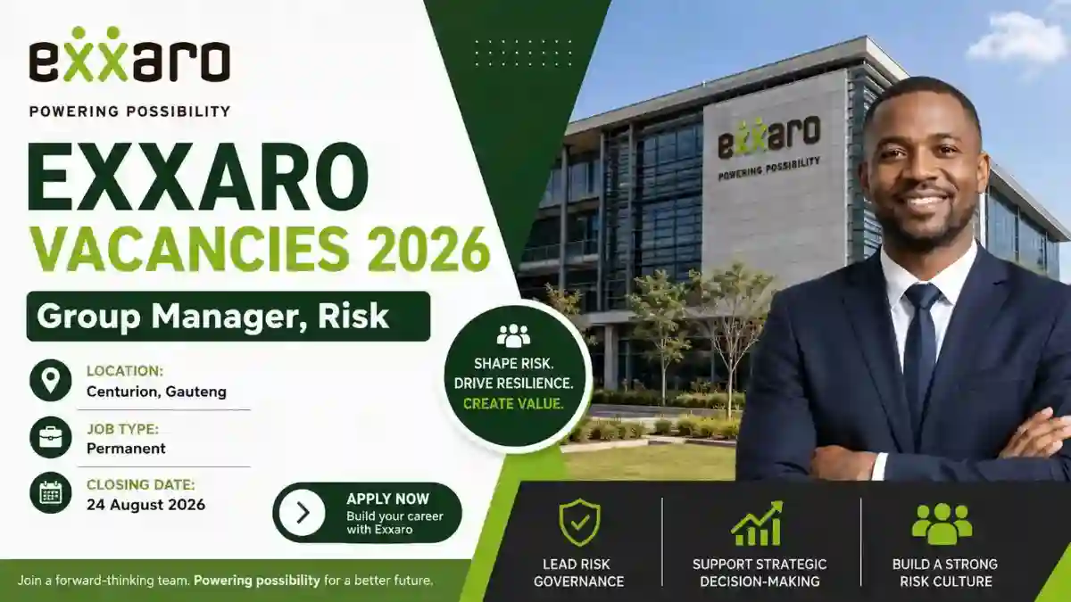 Exxaro Vacancies 2026
