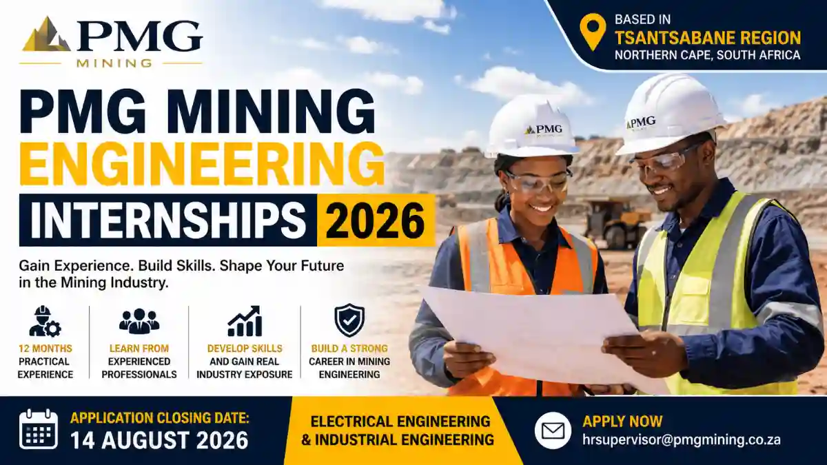 PMG Mining Engineering Internships 2026