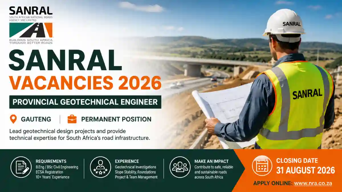 SANRAL Vacancies 2026